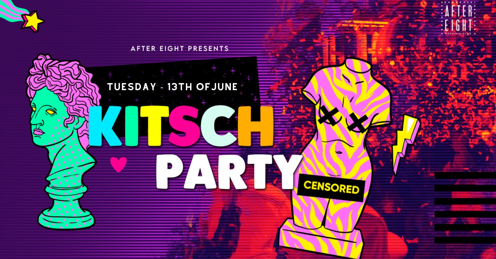 Kitsch party After Eight OnEvent