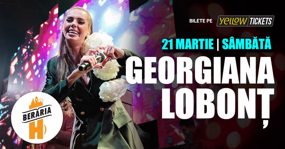 RACING the MOON TOUR ’95-’96 BORN IN 66 Georgiana Lobonț & Orchestra Live @ Berăria H – 21 martie 2026