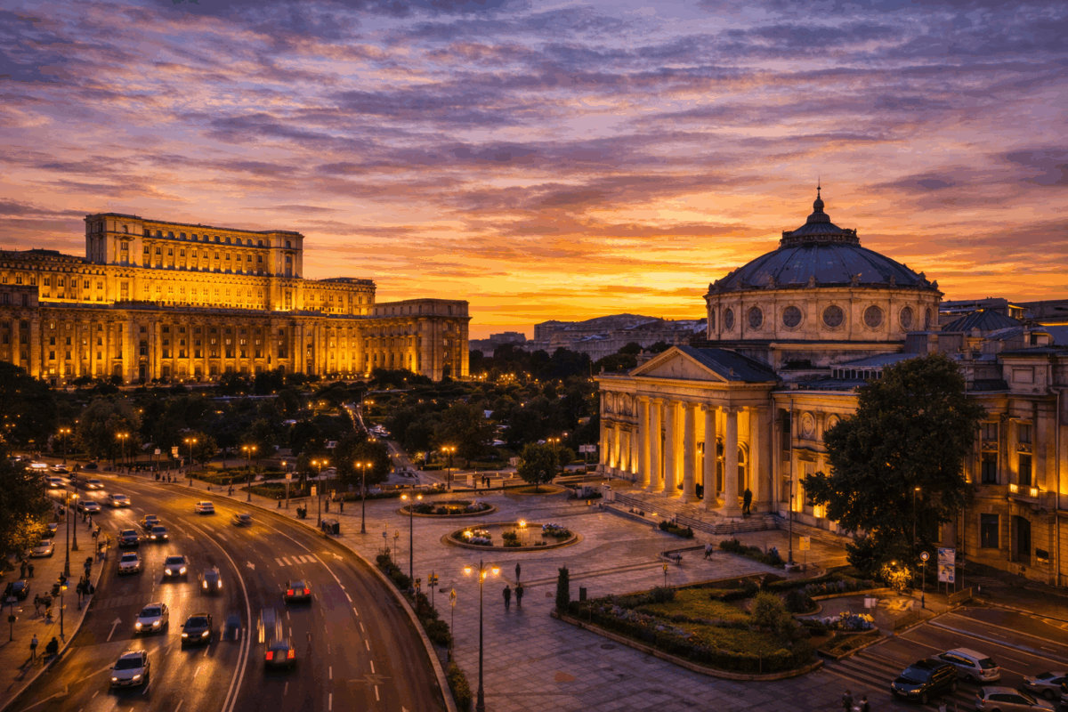 Ce faci în București?