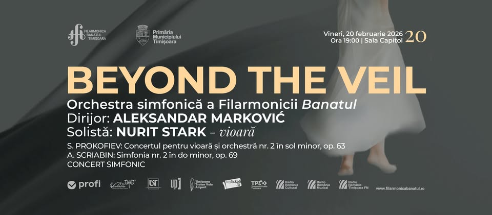 BEYOND THE VEIL | Dirijor: Aleksandar Marković | Solistă: Nurit Stark – vioară