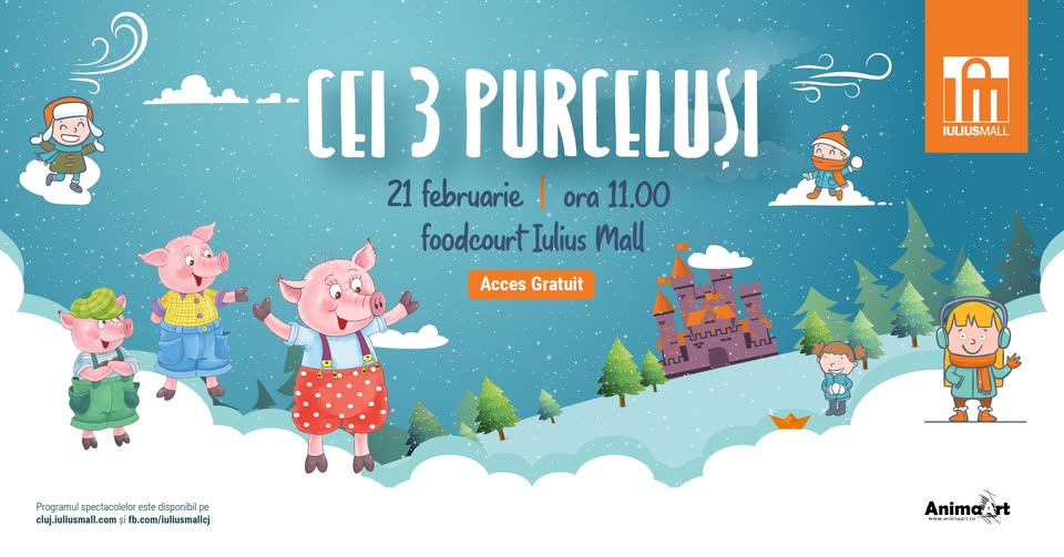 Kids Saturdays – Cei Trei Purceluși