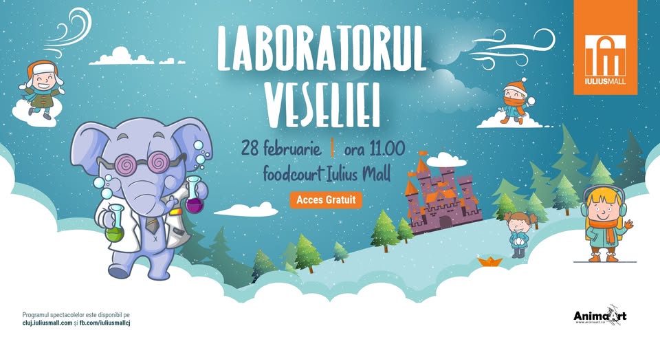 Kids Saturdays – Laboratorul Veseliei
