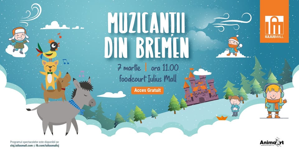 Kids Saturdays – Muzicanții din Bremen