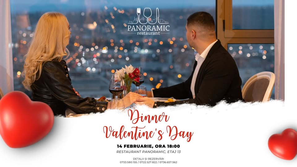 Dinner Valentine’s Day 🤍 Restaurant Panoramic
