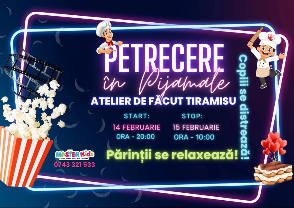 Petrecere รฎn pijamale