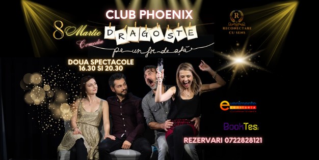 8 MARTIE: ๐ญComedia DRAGOSTE PE-UN FIR DE Aศฤ