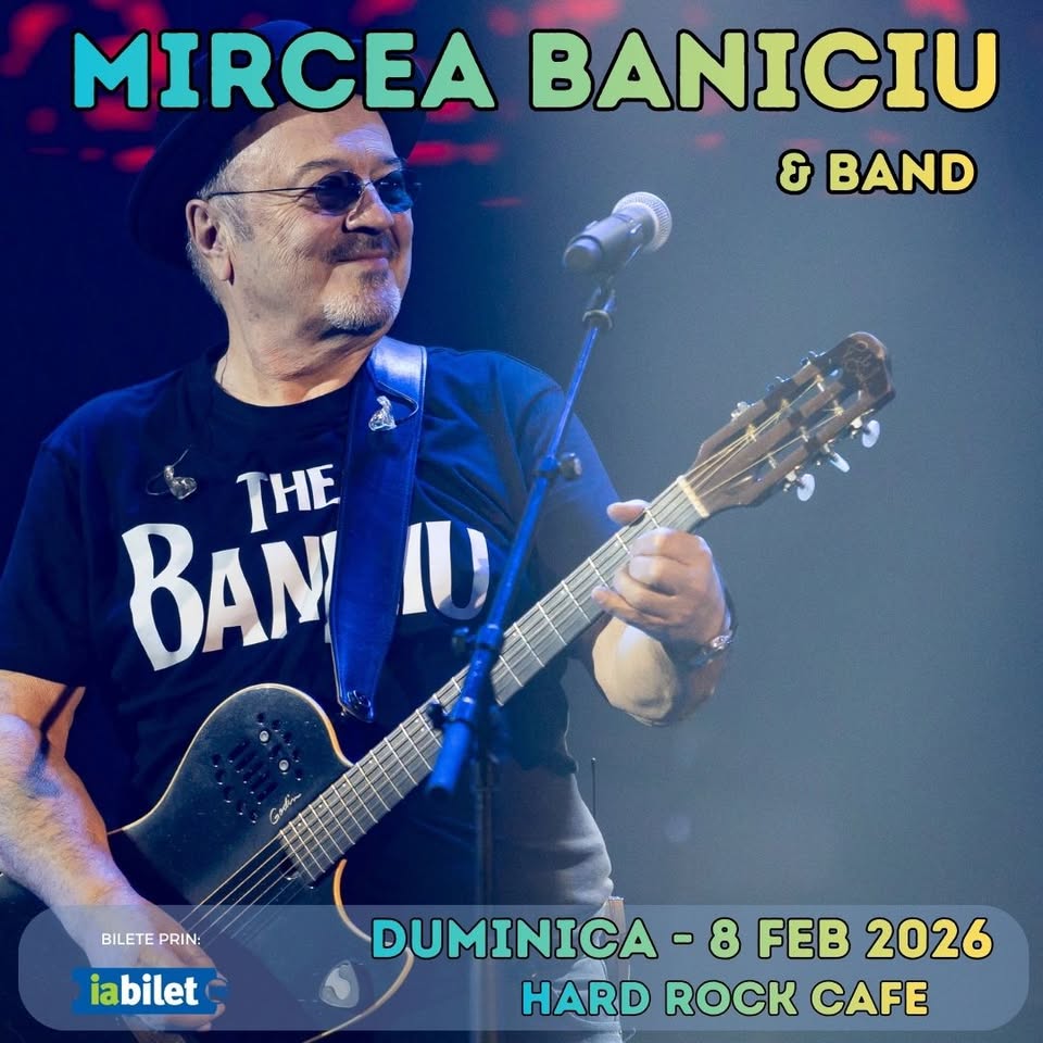 Concert Mircea Baniciu & Band la Hard Rock Cafe