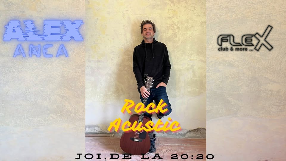 Concert acustic Alex Anca