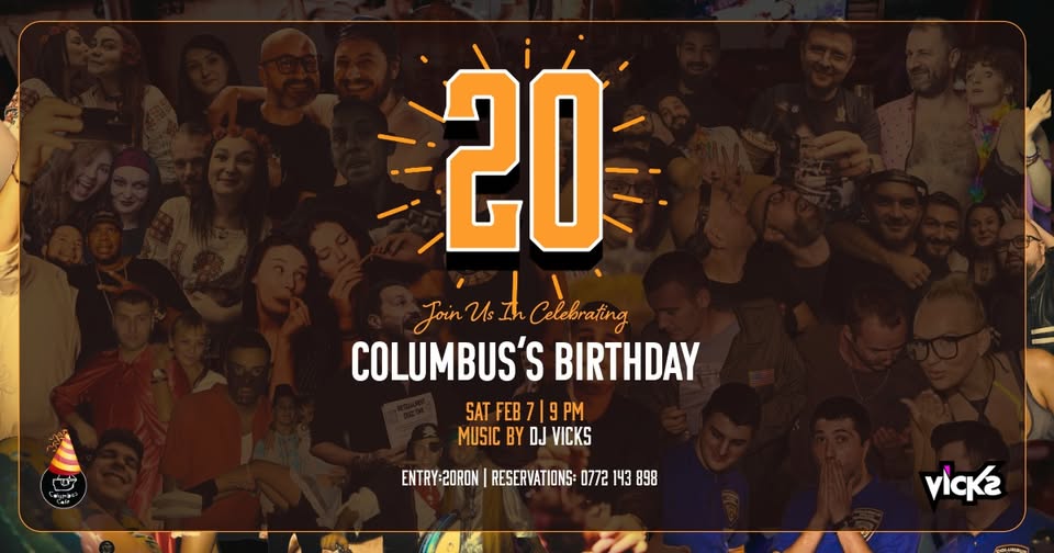 🥂 COLUMBUS’S 20th ANNIVERSARY | music by DJ VICKS