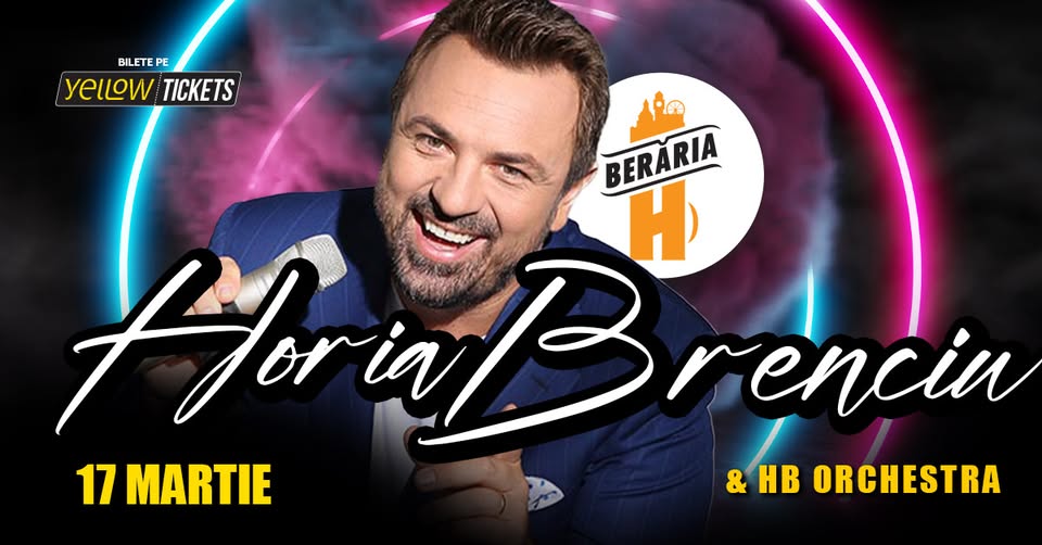 Horia Brenciu & HB Orchestra în concert la Berăria H pe 17 martie