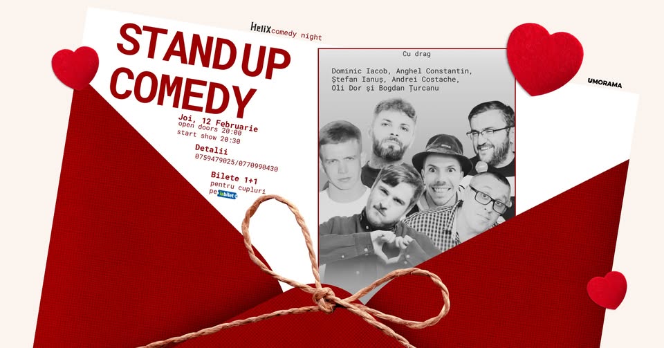 Aproape 💕 VALENTINE’S DAY 💕 Stand Up Comedy