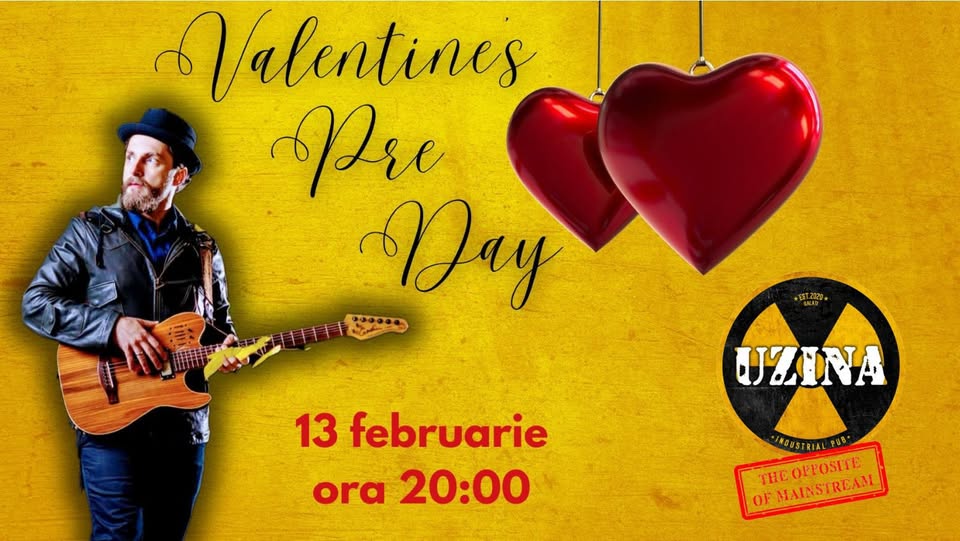 Pre Valentine’s Day with Hippie ● LIVE @uzinagalati