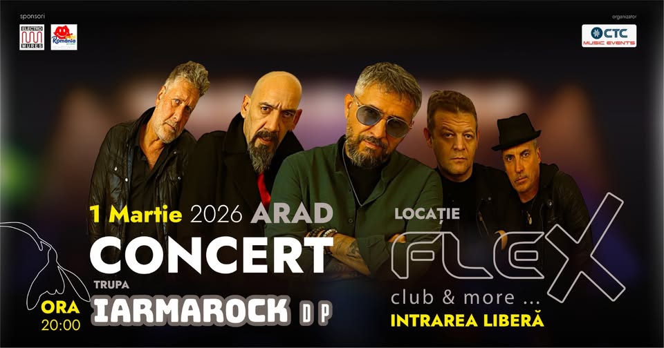 Martisor muzical Iarmarock D.P. la Club Flex