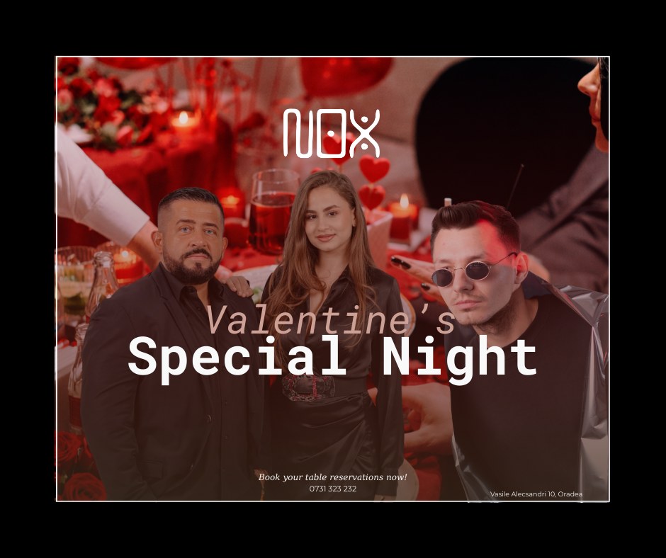 Valentine`s Special Night w. Trupa West & Cristian Peter @NOX