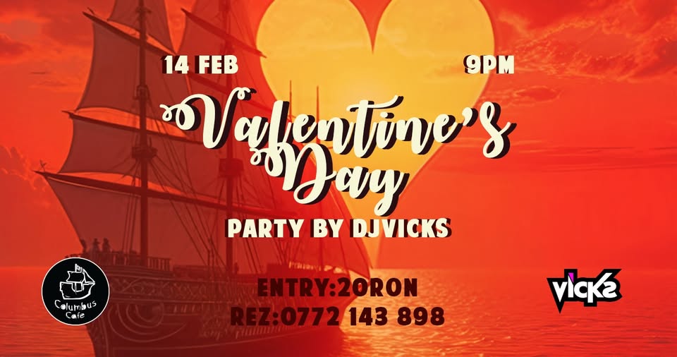 Valentine’s Day | Party by DJ Vicks at Columbus Cafe ORadea