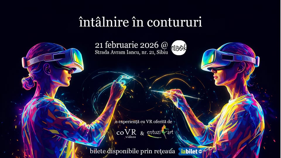 Întâlnire în contururi: desen tridimensional VR în pereche