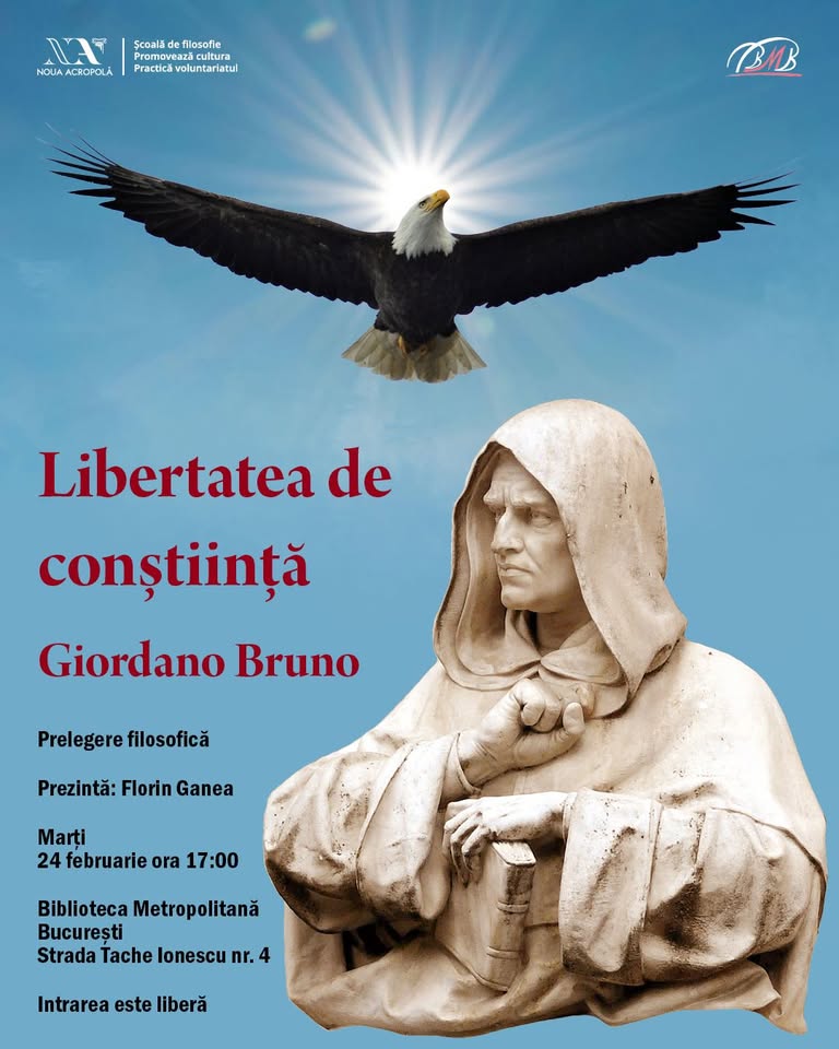 Conferință: Libertatea de conștiință – Giordano Bruno