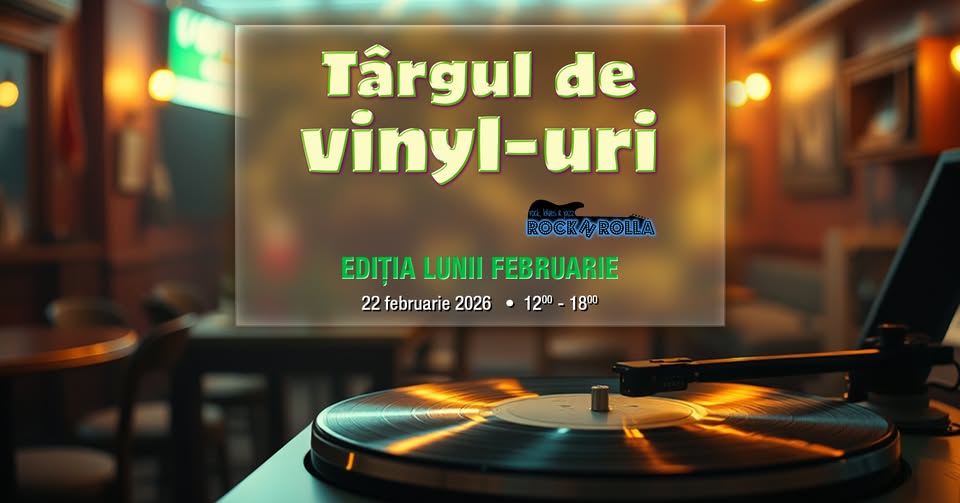 Târgul de vinyl-uri la RocknRolla • ediția lunii februarie