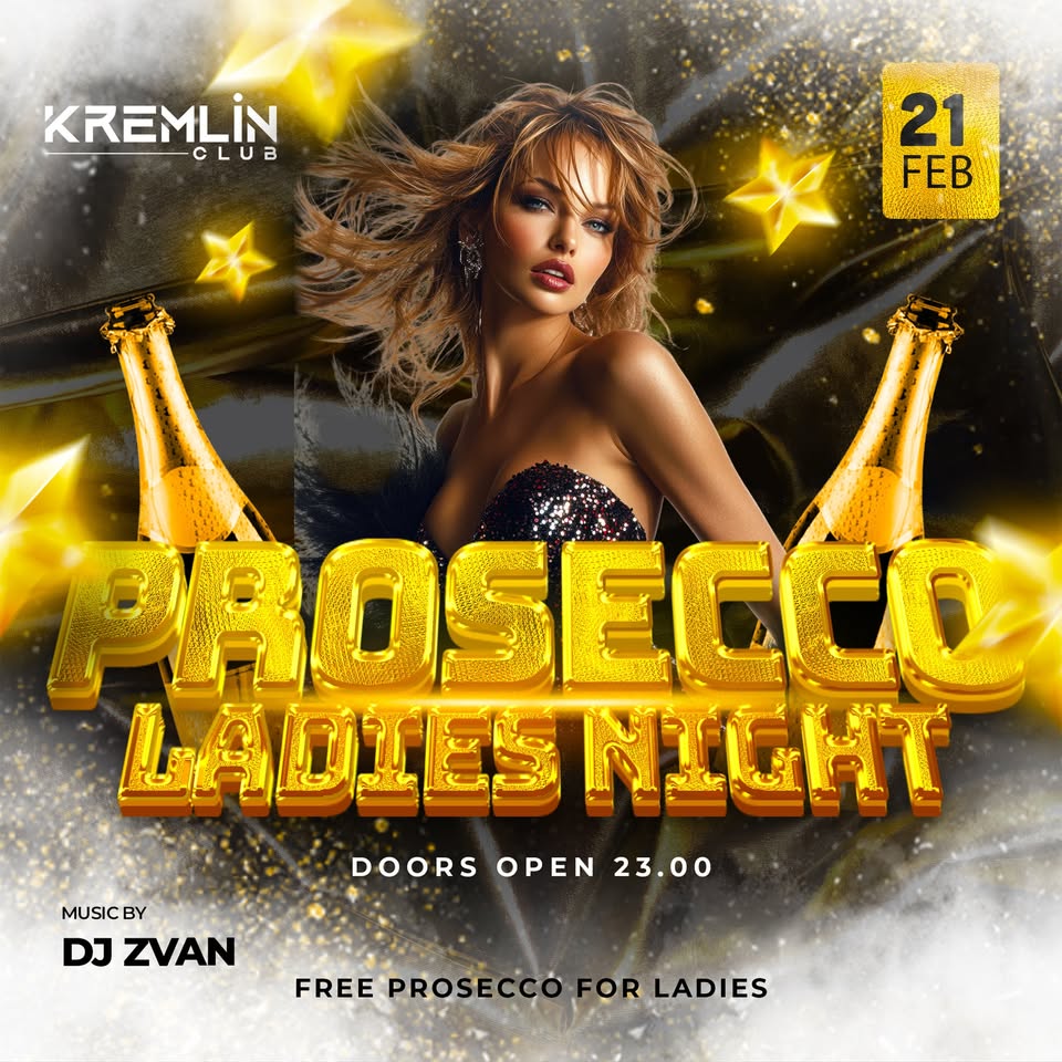 Prosecco Ladies Night la Kremlin