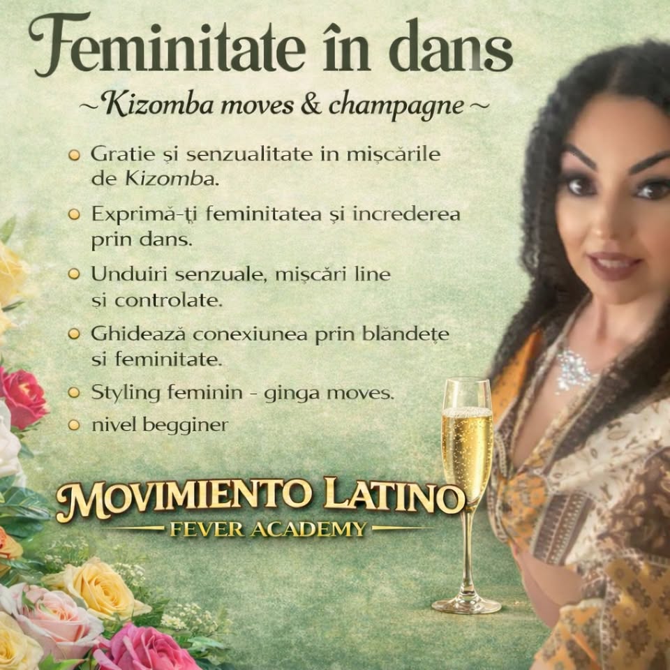 Feminitate în dans ~ Kizomba moves ~ nivel începător