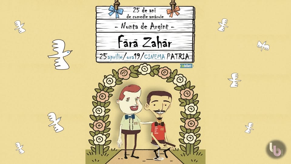 🎙️Fără Zahăr – Concert @Cinema Patria 𝗖𝗿𝗮𝗶𝗼𝘃𝗮