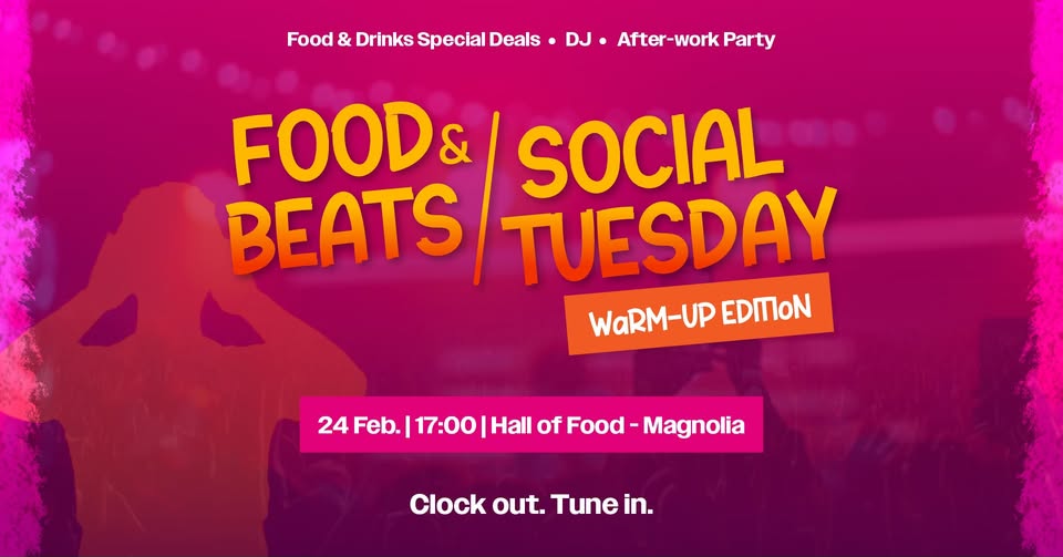 Food&Beats | Social Tuesday – Warm-Up Edition