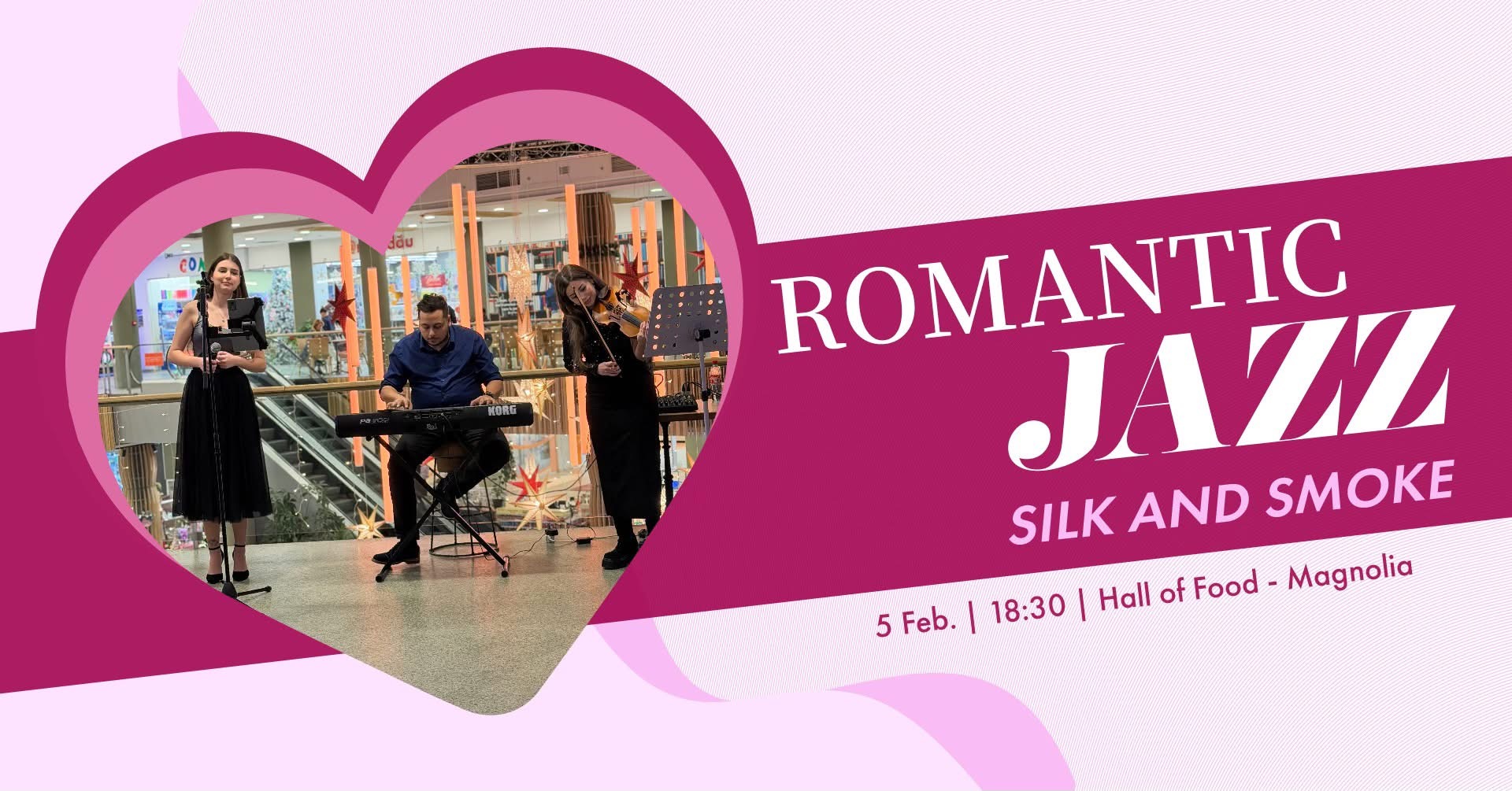 Romantic Jazz cu Silk and Smoke