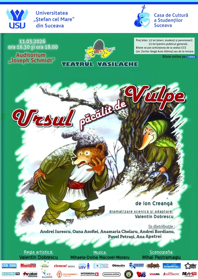 Ursul păcălit de vulpe