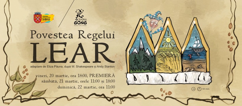 POVESTEA REGELUI LEAR- PREMIERĂ