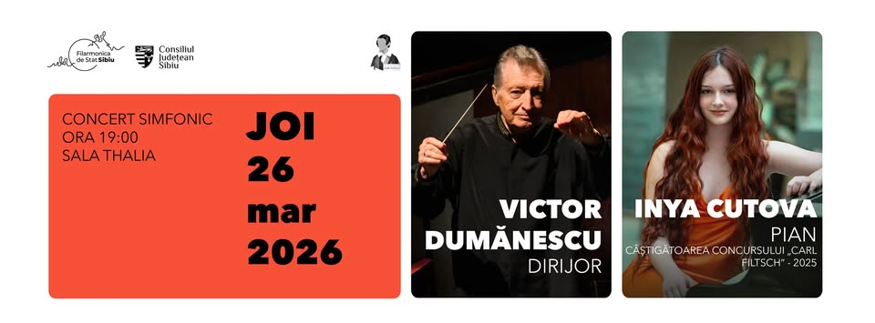 Concert simfonic – Victor Dumănescu | Inya Cutova