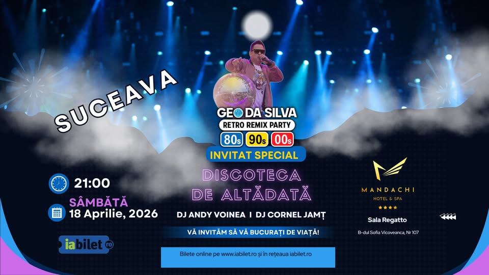 Discoteca de altădată 2026 I Ediție specială Geo Da Silva & Dj Gyo Gee