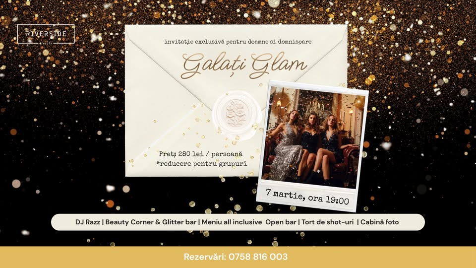 GALAȚI GLAM – 7 martie