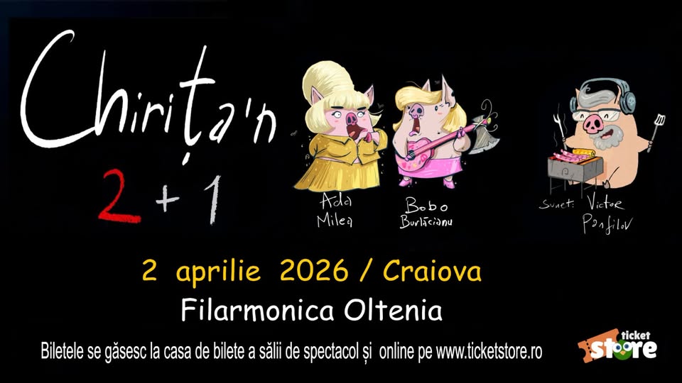 ADA MILEA & BOBO BURLĂCIANU – Chirița’n 2+1 – Craiova