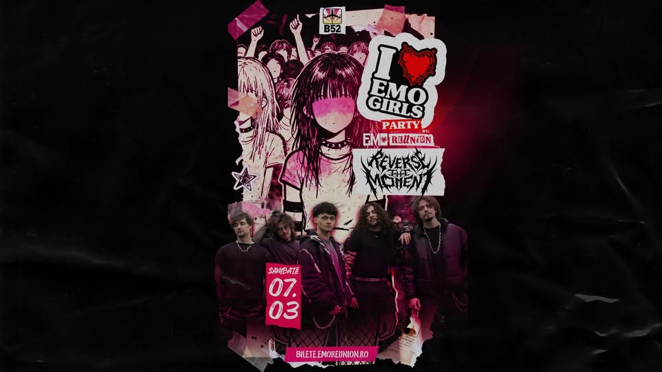Reverse the Moment @ I <3 Emo Girls by Emo Reunion @ B52 The Club