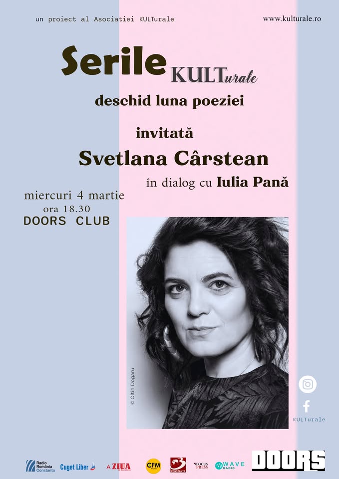 Serile Kulturale cu Svetlana Cârstean
