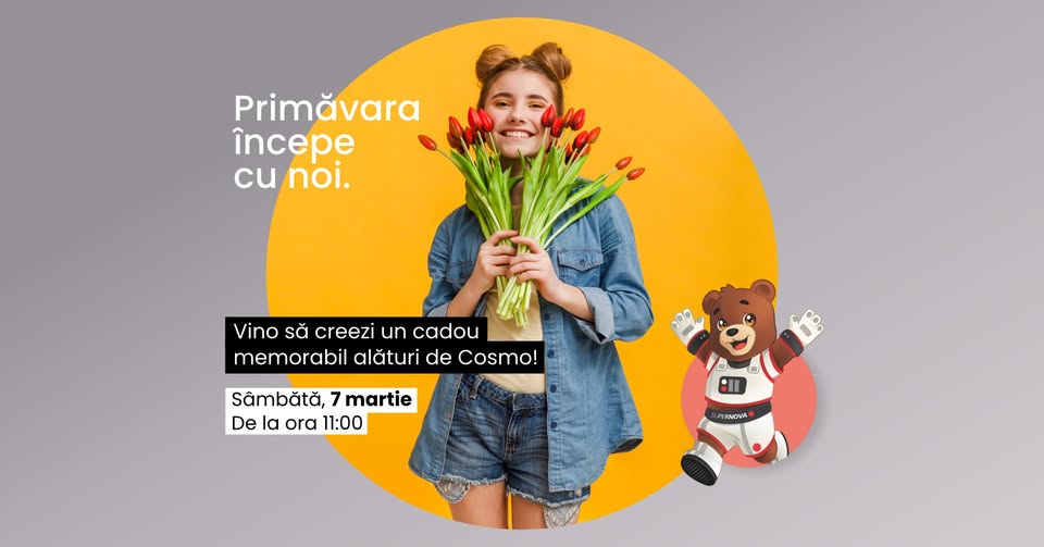 Primăvara începe cu noi