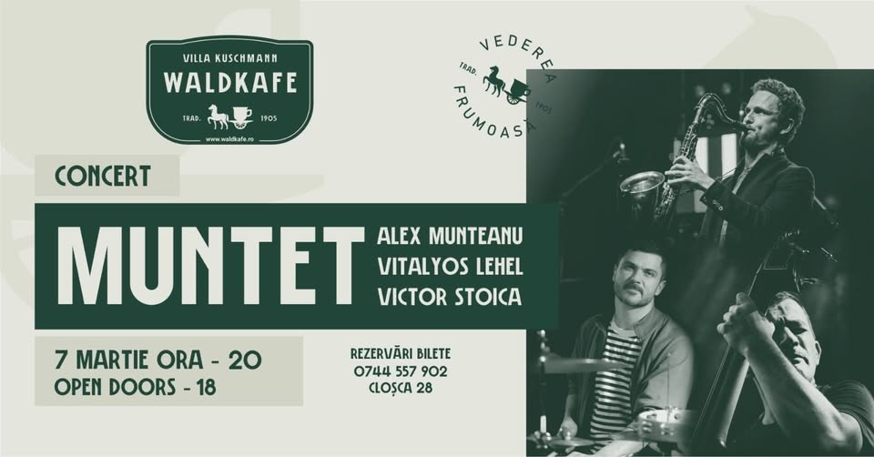 Concert Muntet • Alex Munteanu, Vitalyos Lehel & Victor Stoica