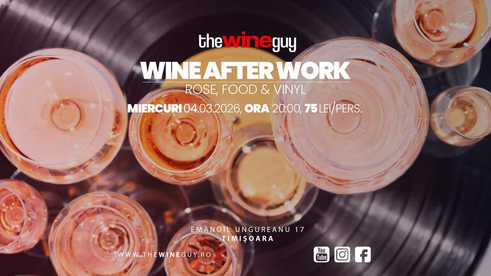 Wine After Work – Rose, Food & Vinyl