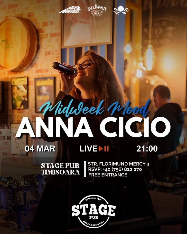 Anna Cicio | LIVE @ Stage Pub Timisoara