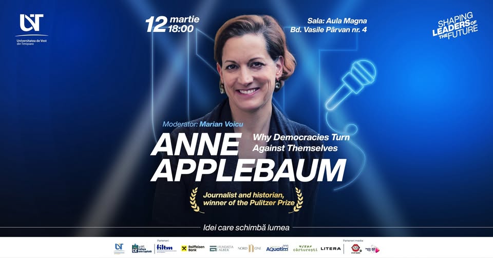 Why Democracies Turn Against Themselves – A Dialogue with Anne Applebaum