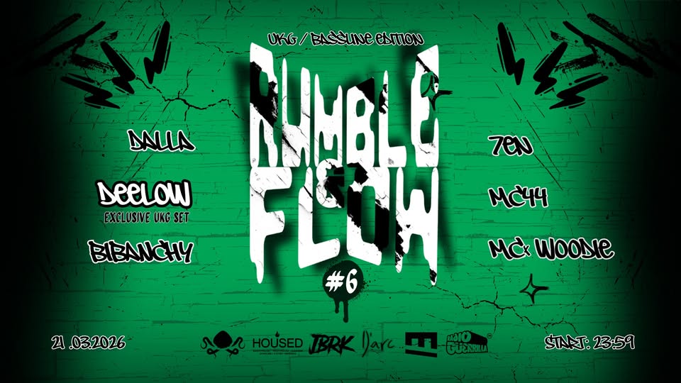 RUMBLE & FLOW #6: UKG / Bassline Edition @D’arc Bar