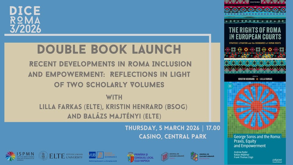 Double Book Launch: Recent Developments in Roma Inclusion and Empowerment