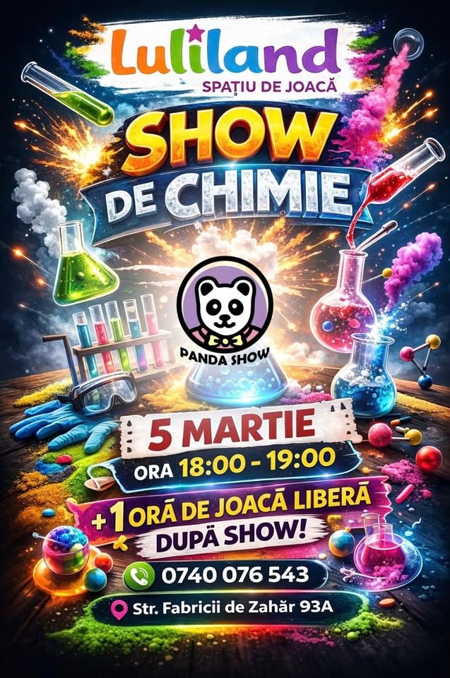 Show de chimie pentru copii