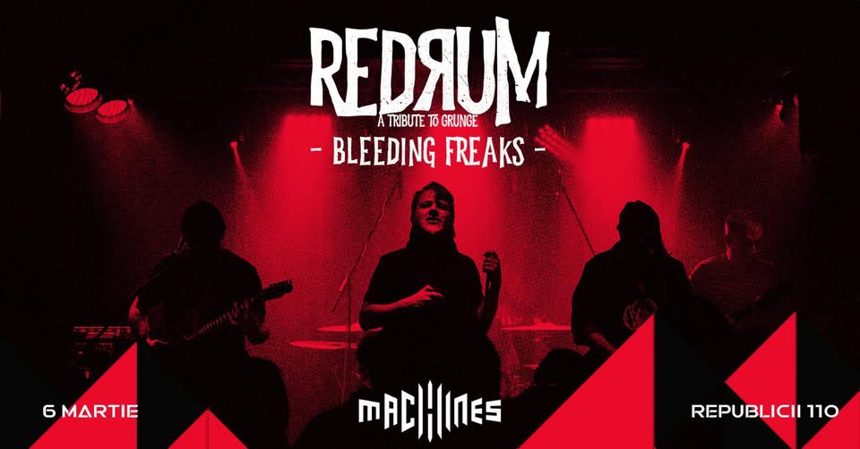 Redrum – A Tribute to Grunge – Bleeding Freaks | Machines Venue