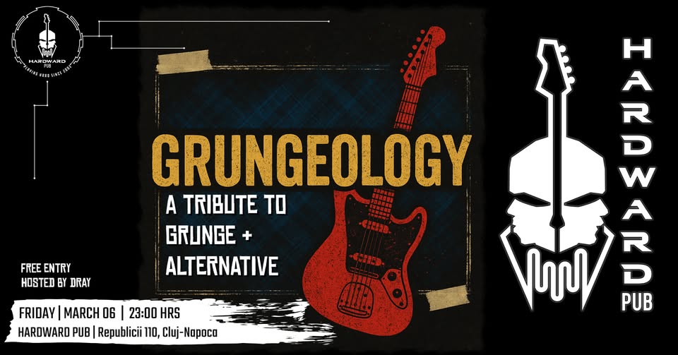 GRUNGEOLOGY  @ Hardward Pub