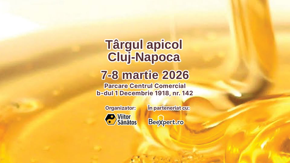 Târgul apicol Cluj-Napoca 2026 – 7-8 martie