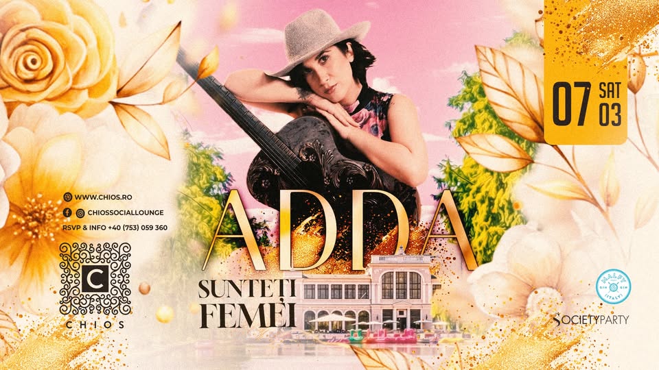 ADDA – SUNTEȚI FEMEI | LIVE SESSION | 7 MARTIE 2026