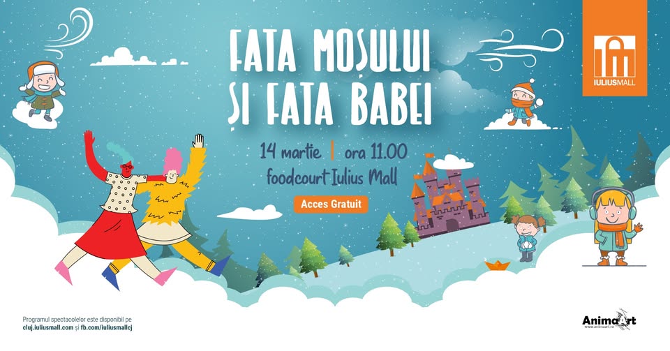 Kids Saturdays – Fata Moșului și Fata Babei