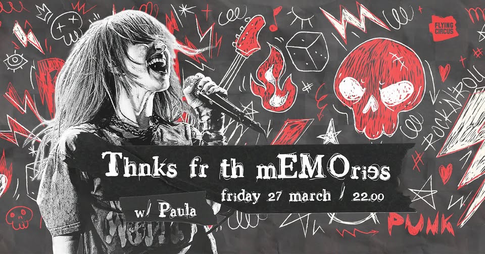 Thnks fr th mEMOries W/ Paula @ Flying Circus