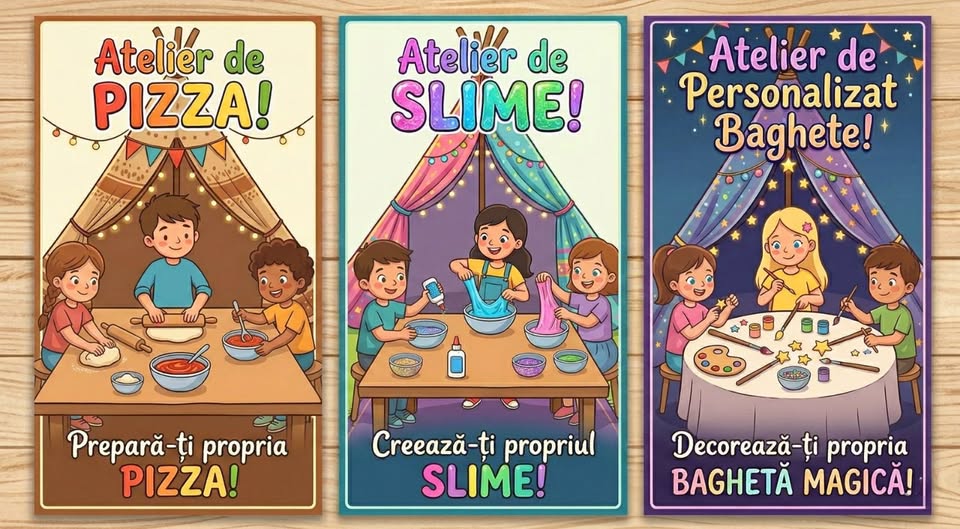 Ateliere altfel pentru copii